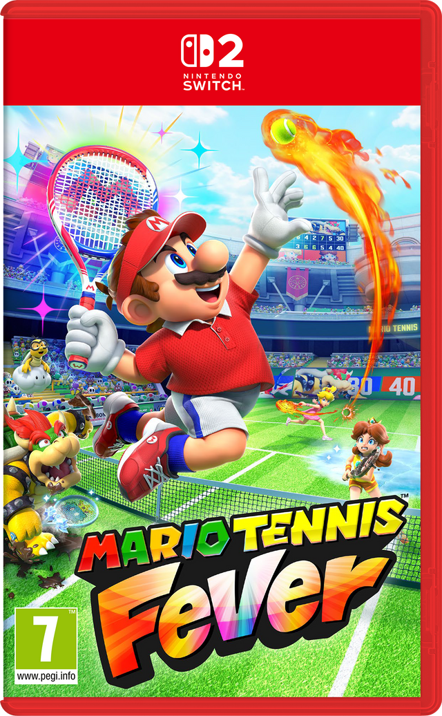 Mario Tennis Fever with FREE Sticker Sheet (Switch 2)