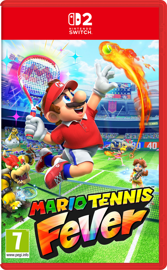 Mario Tennis Fever with FREE Sticker Sheet (Switch 2)