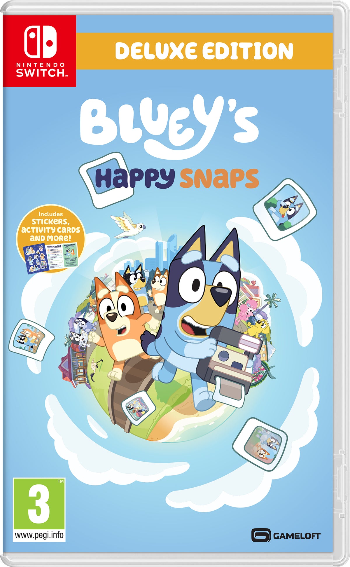 BLUEY’S HAPPY SNAPS - Deluxe Edition (Switch)