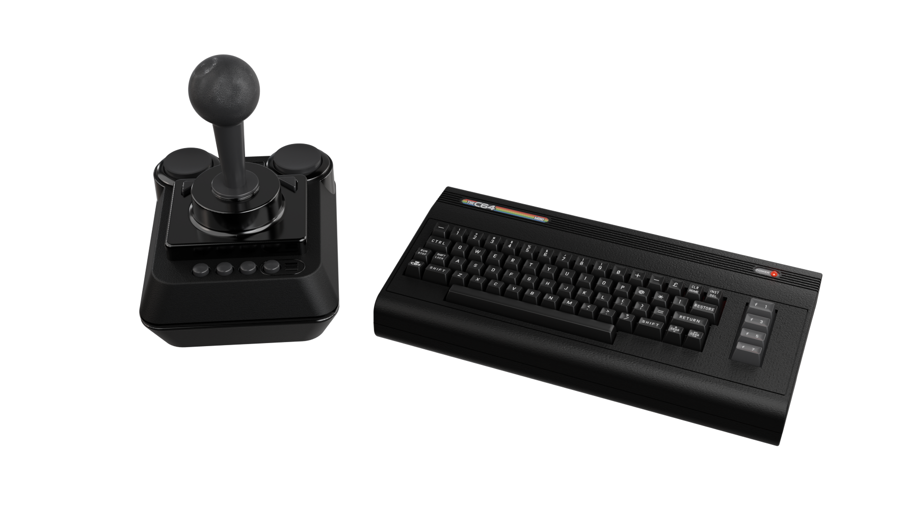 The C64 Mini Console - Black Edition – The Game Collection