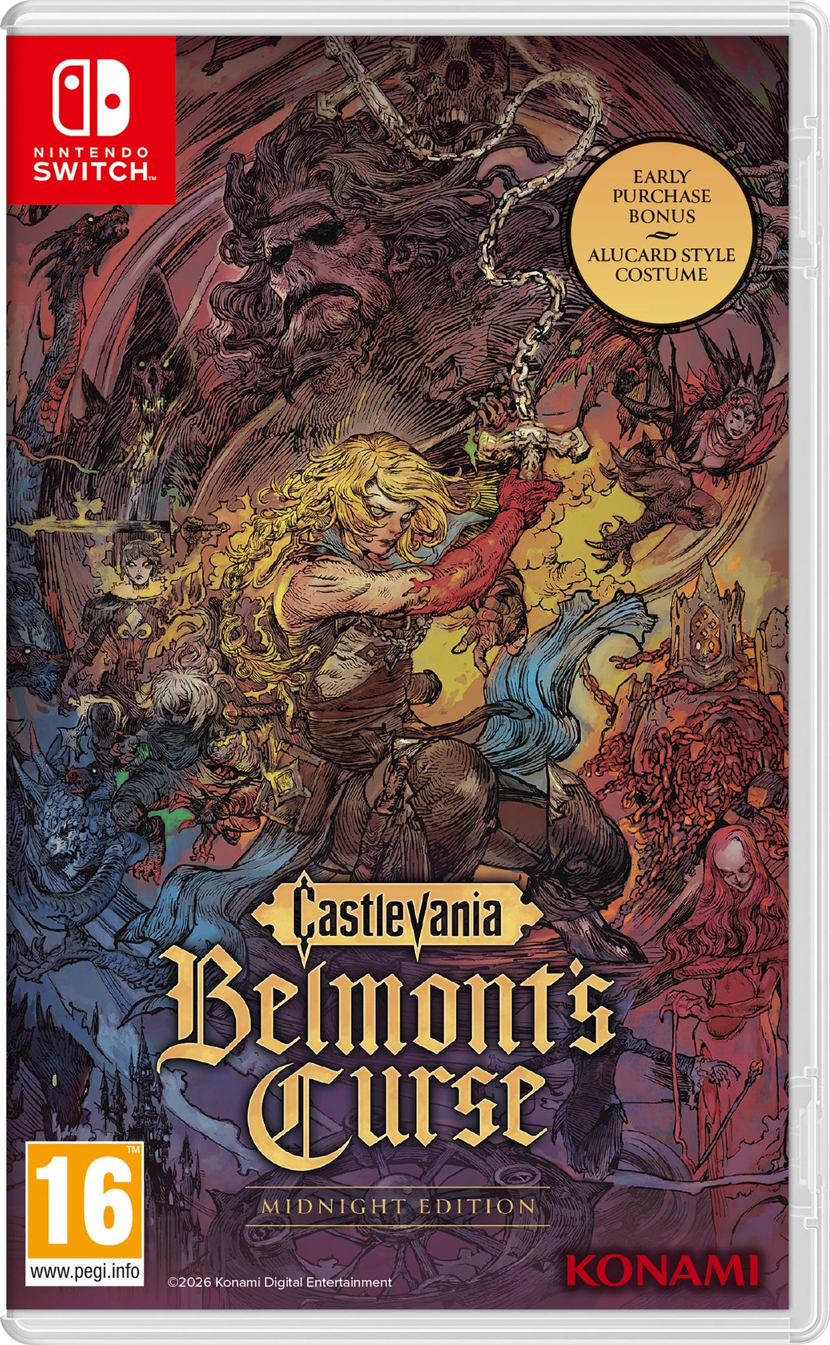 Castlevania: Belmont's Curse Midnight Edition (Switch)