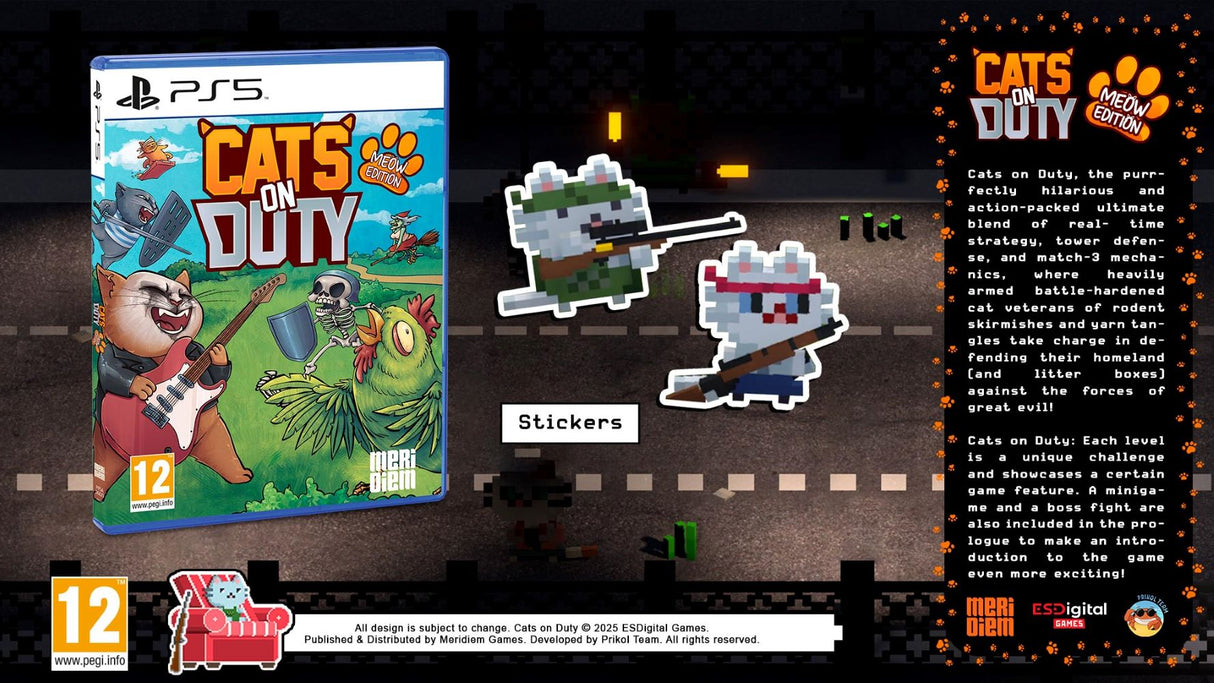 Cats on Duty: Meow Edition (PS5)