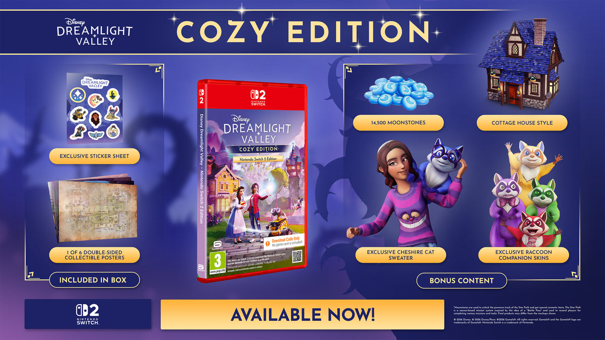 Disney Dreamlight Valley: Cozy Edition [Code in a Box] (Switch 2)