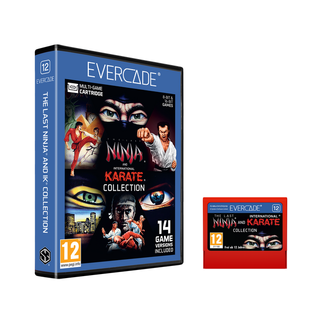 Evercade The Last Ninja and IK Collection