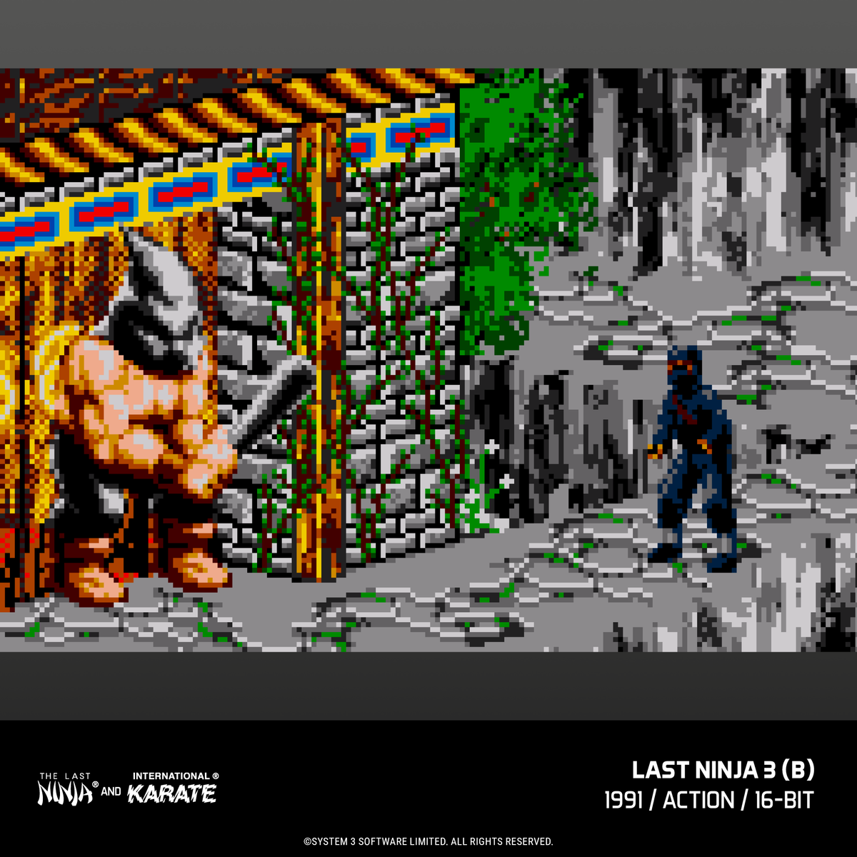 Evercade The Last Ninja and IK Collection