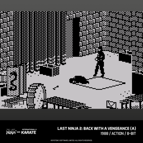 Evercade The Last Ninja and IK Collection