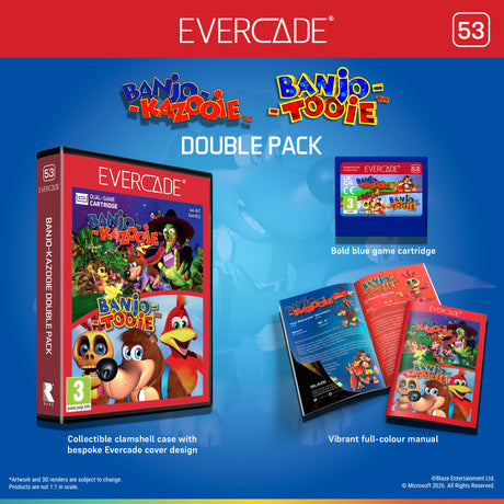 Evercade Banjo-Kazooie Double Pack