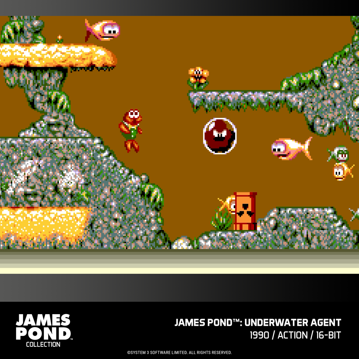 Evercade James Pond Collection