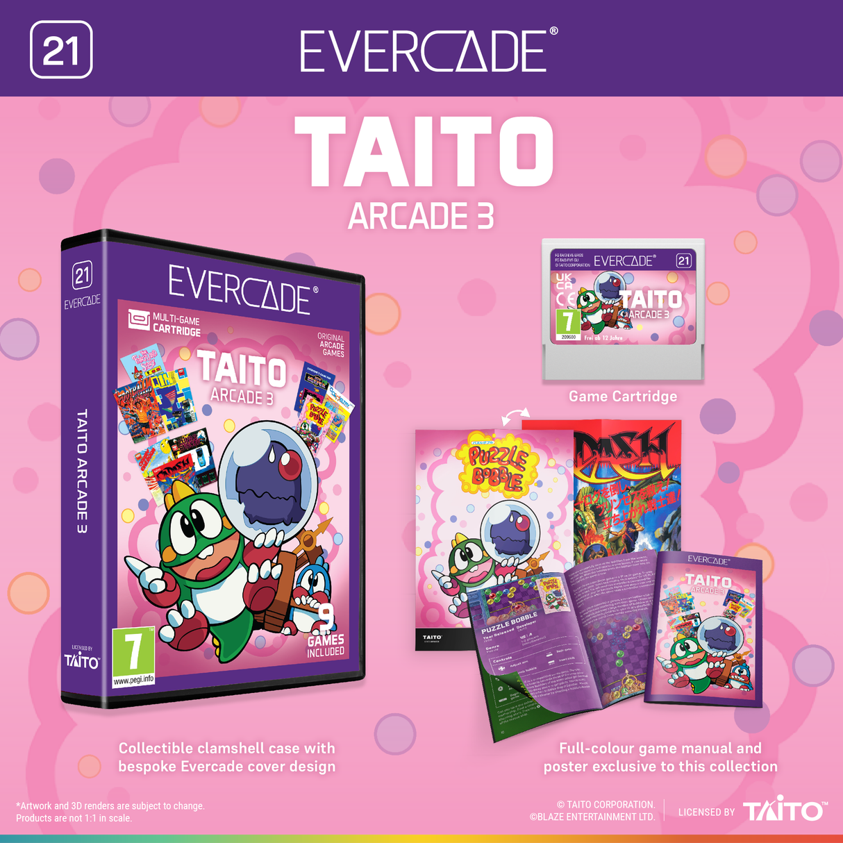 Evercade TAITO Arcade 3