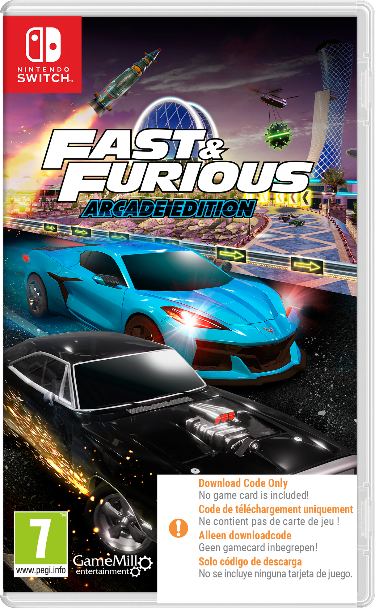 Fast & Furious: Arcade Edition [Code in a Box] (Switch)