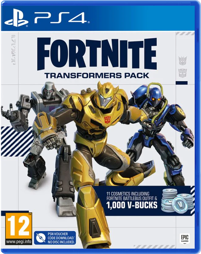 Fortnite - Transformers Pack [Code In A Box] (PS4)