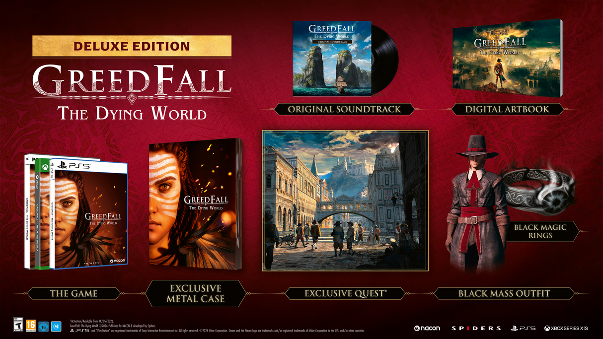 Greedfall: The Dying World - Deluxe Edition (PS5)