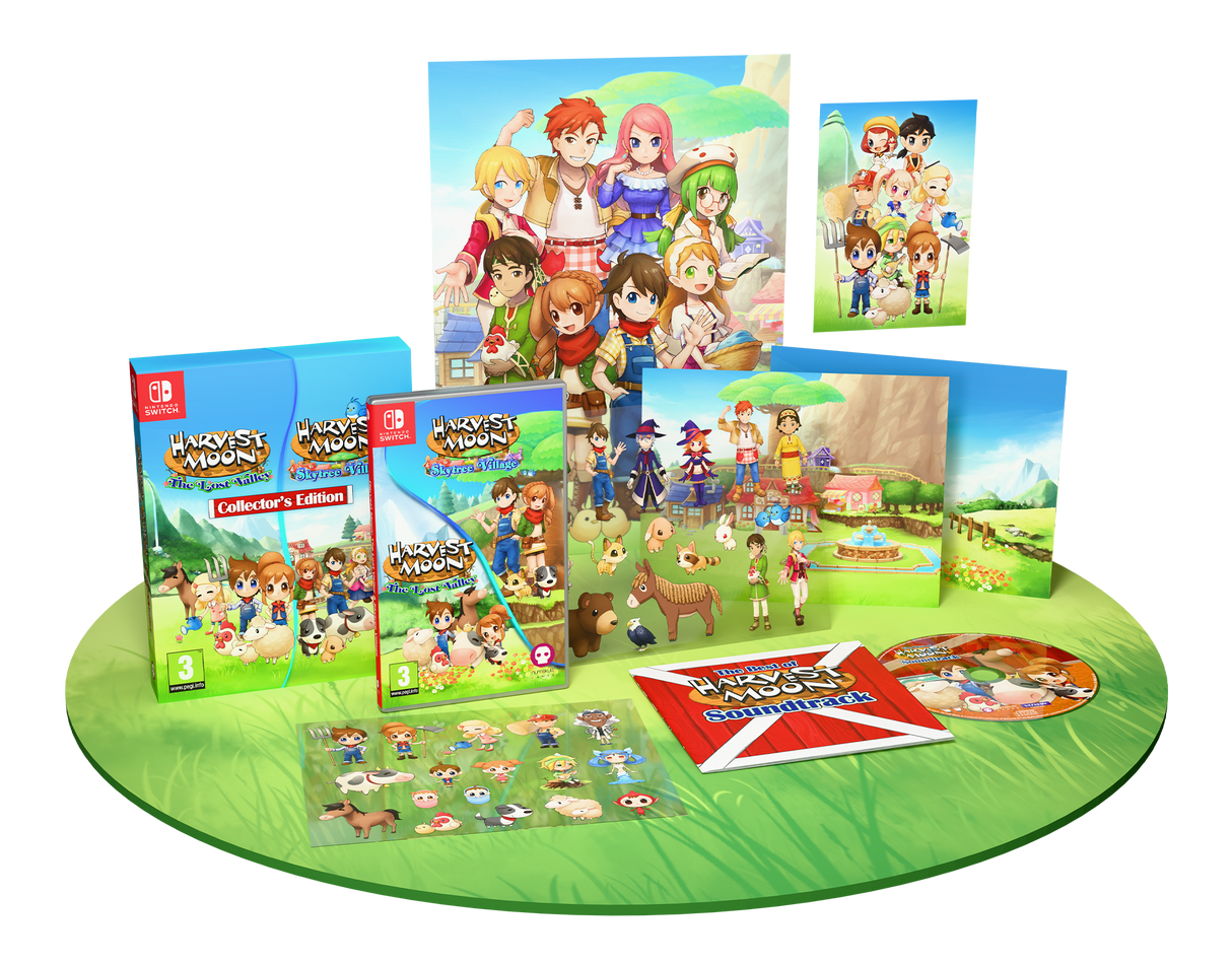 Harvest Moon: The Lost Valley & Skytree Village Collectors Edition (Switch)