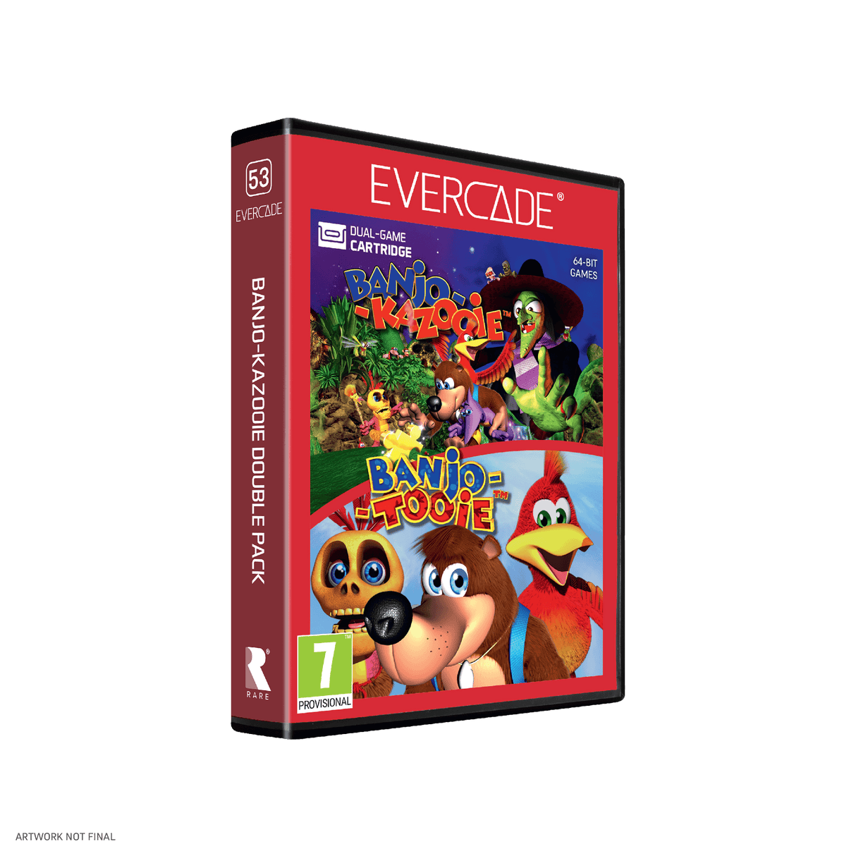 Evercade Nexus and Banjo-Kazooie Double Pack
