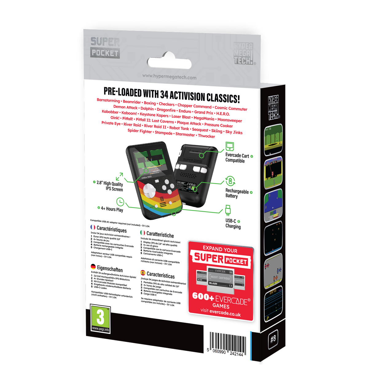 HyperMegaTech! Activision Super Pocket