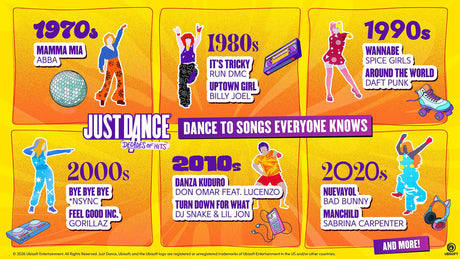 Just Dance: Decades of Hits [Code in a Box] (Switch)