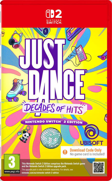 Just Dance: Decades of Hits [Code in a Box] (Switch 2)