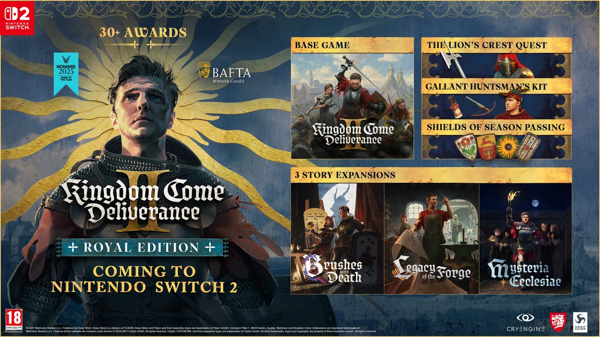 Kingdom Come: Deliverance II Royal Edition (Switch 2)