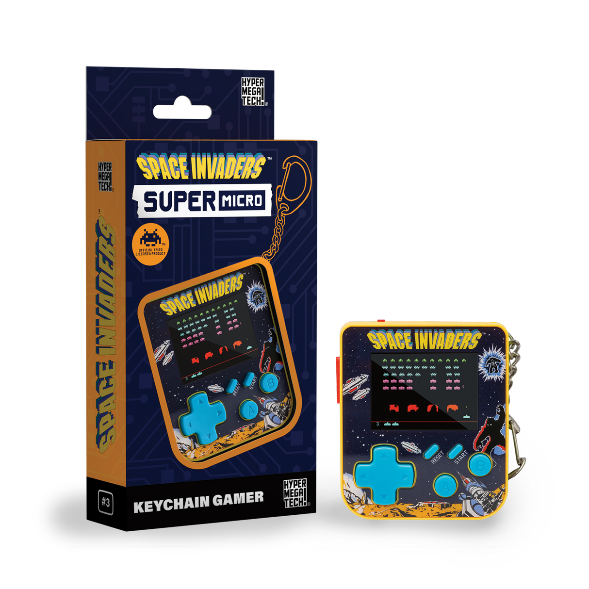 Super Micro - Space Invaders Keychain Gamer