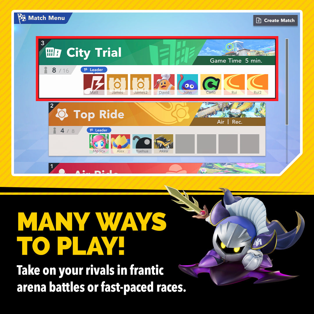 Kirby Air Riders with FREE Sticker Sheet (Switch 2)