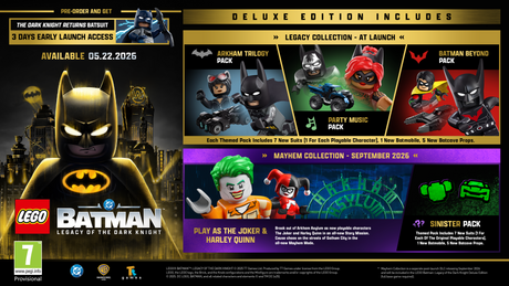 Lego Batman: Legacy of The Dark Knight Deluxe Edition (PS5)