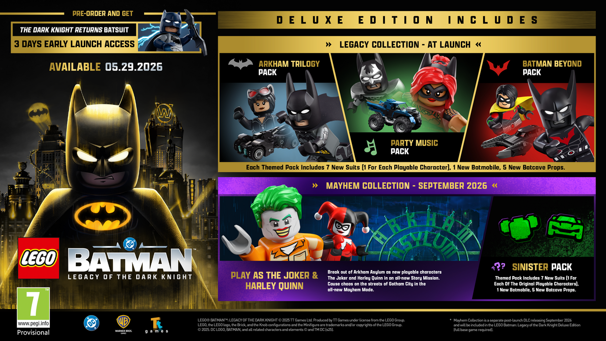 Lego Batman: Legacy of The Dark Knight Deluxe Edition (Xbox Series X)