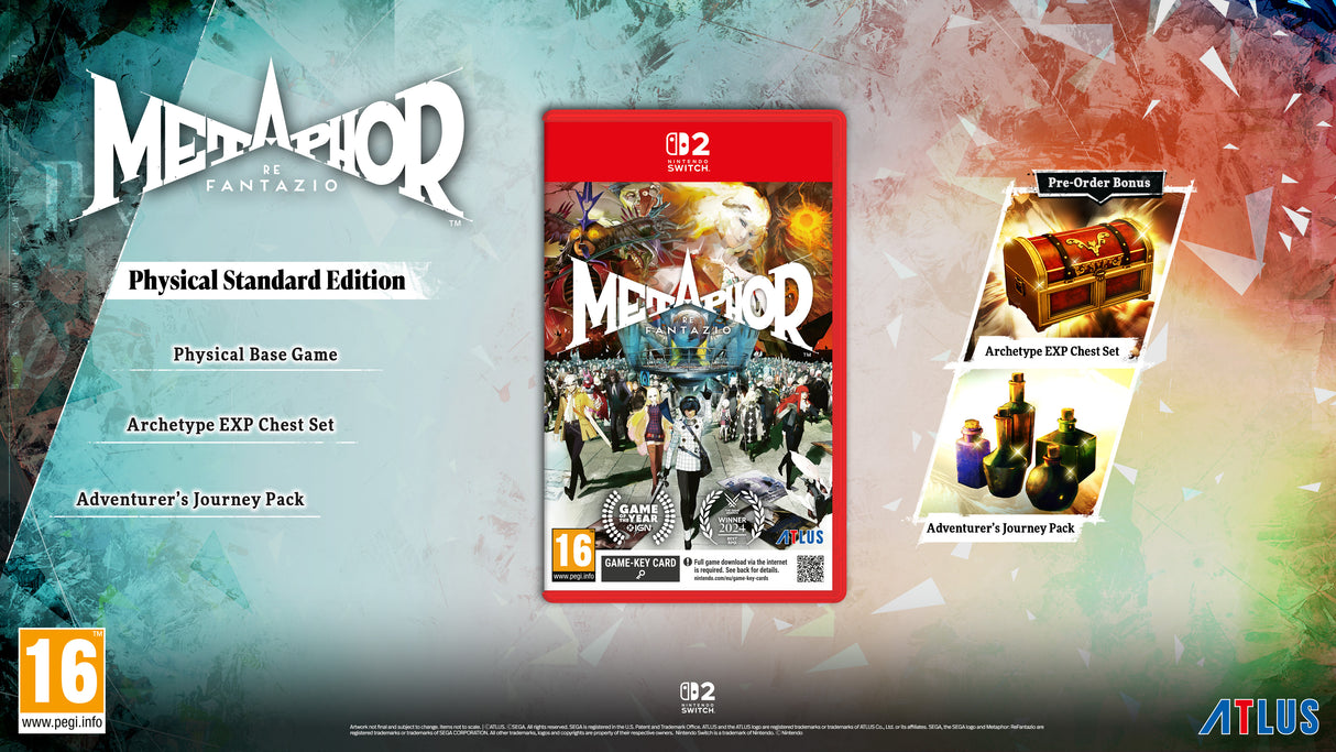 Metaphor: ReFantazio (Switch 2)