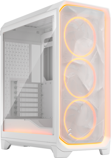 Fractal Design Meshify 3 Ambience Pro RGB White TG Clear Tint PC Case