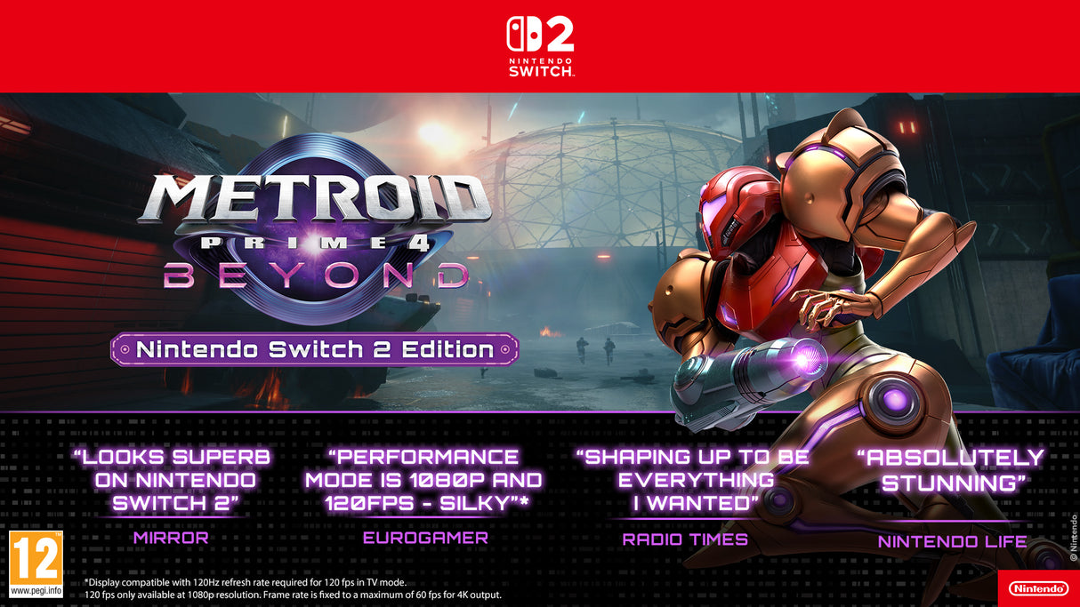 Metroid Prime 4: Beyond – Nintendo Switch 2 Edition with FREE Key Chain (Switch 2)