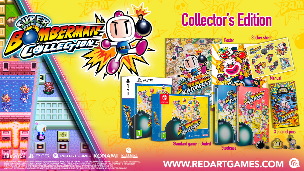 Super Bomberman Collection – Collector's Edition (PS5)