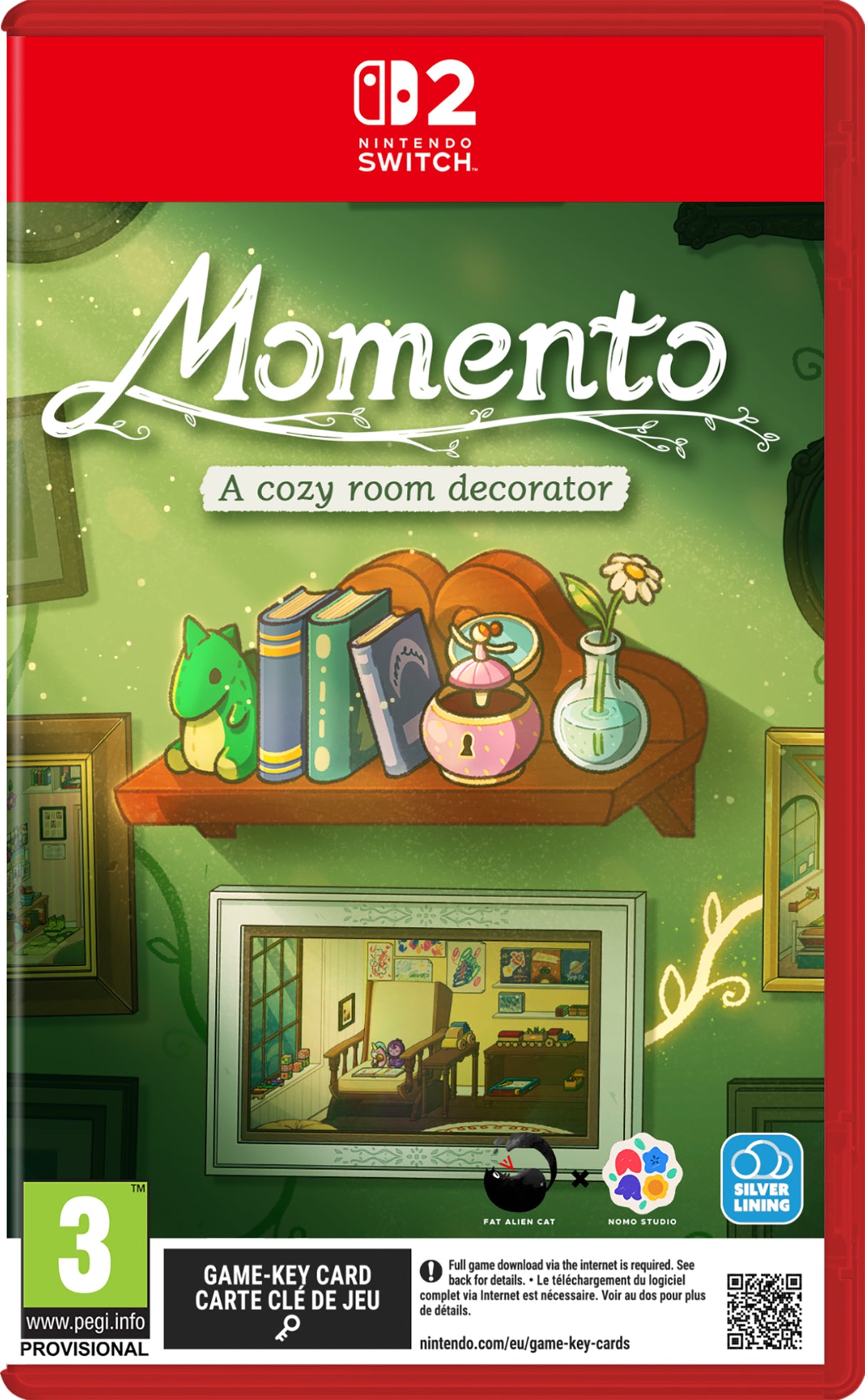 Momento: A Cozy Room Decorato [Code in a Box] (Switch 2)