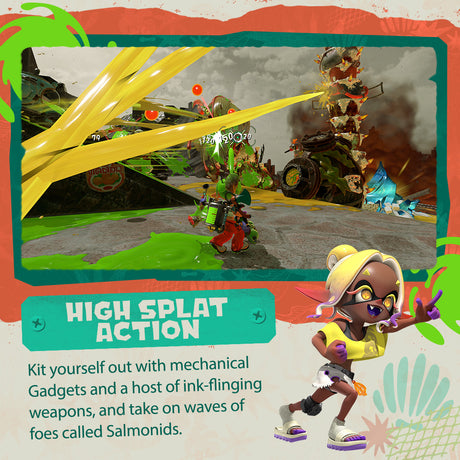 Splatoon Raiders with FREE Lanyard (Switch 2)