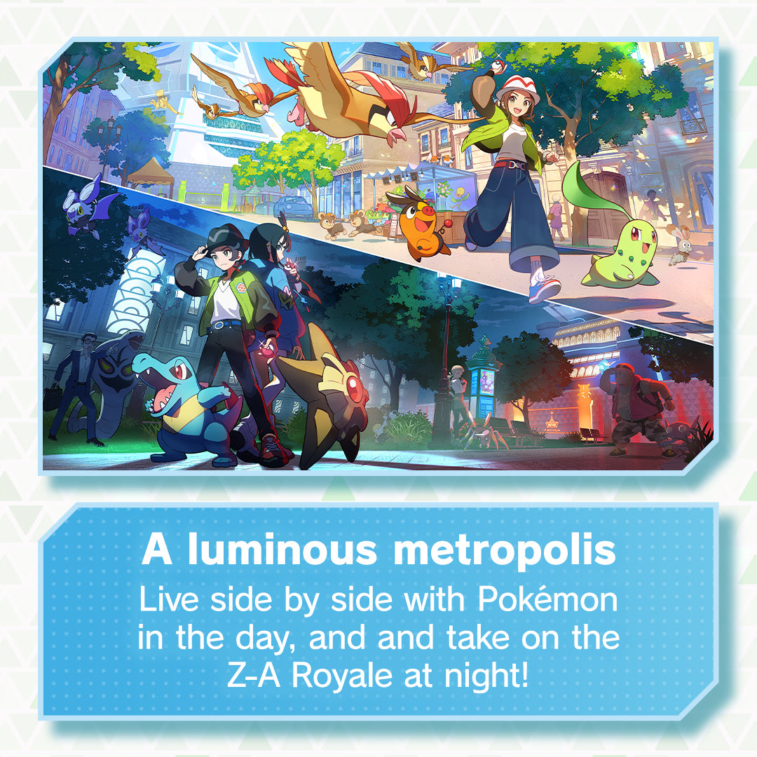 Pokémon Legends: Z-A with FREE Stickers (Switch)