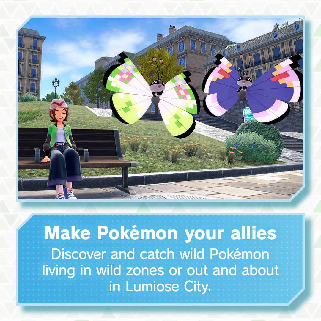 Pokémon Legends: Z-A with FREE Stickers (Switch)