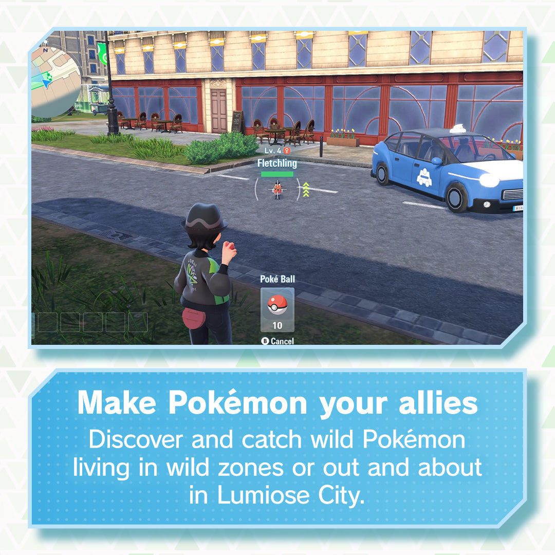 Pokémon Legends: Z-A with FREE Stickers (Switch 2)