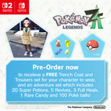Pokémon Legends: Z-A with FREE Stickers (Switch 2)