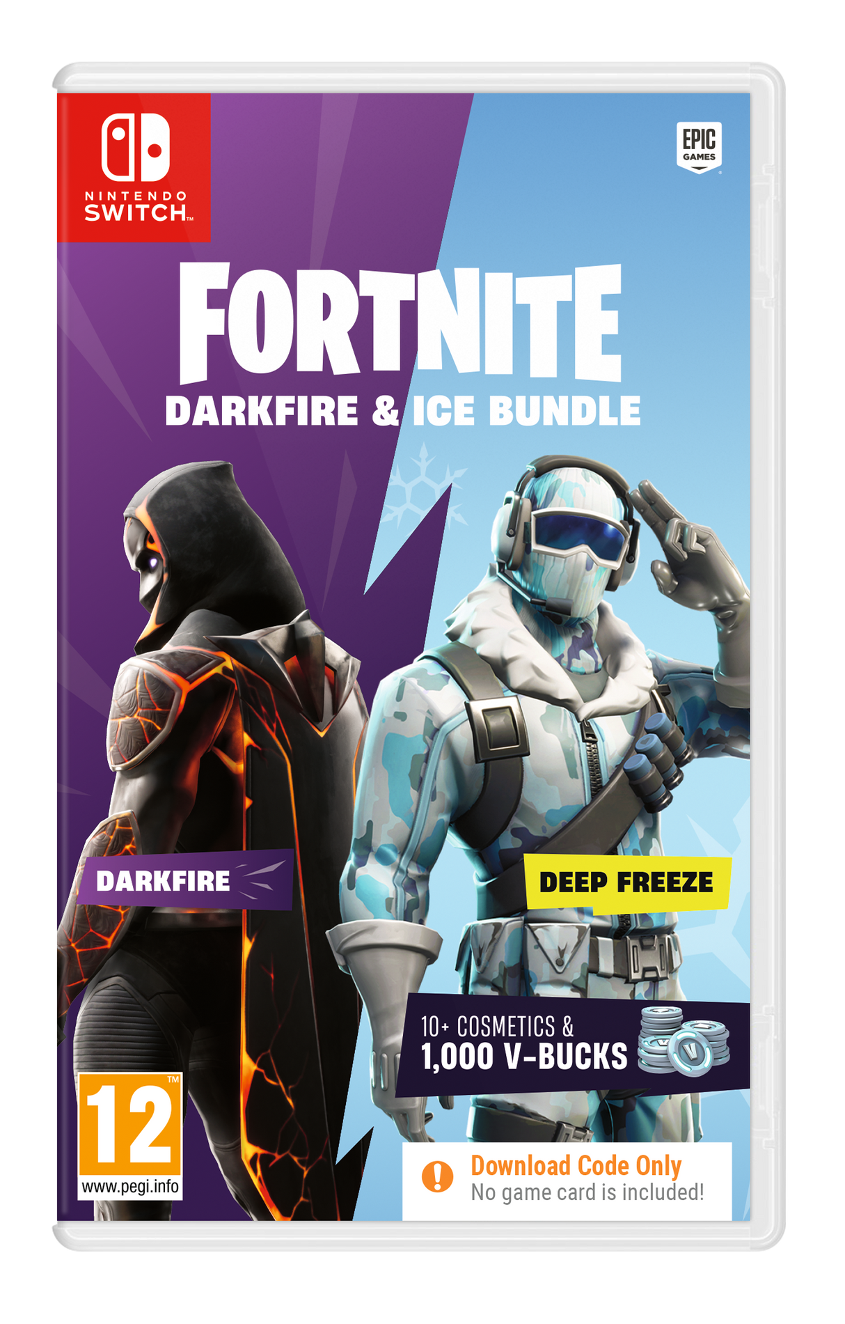 Fortnite – Darkfire & Ice Bundle [Code in a Box] (Switch)