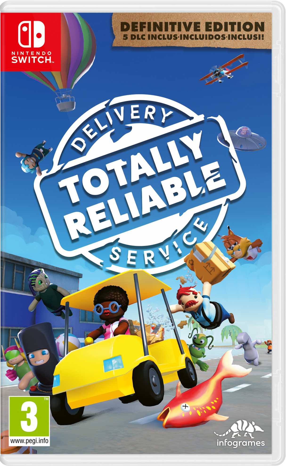 Totally Reliable Delivery Service - Definitive Edition (Switch)
