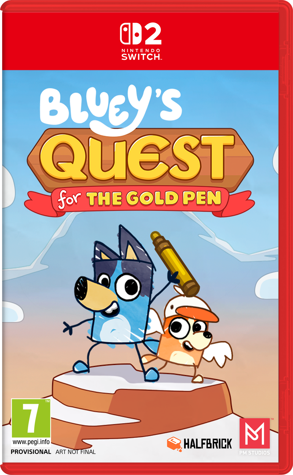 Bluey´s Quest for the Gold Pen (Switch 2)