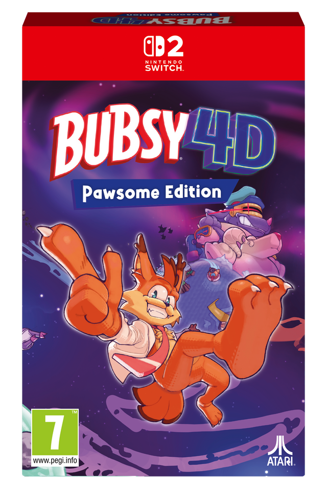 Bubsy 4D - Pawsome Edition (Switch 2)