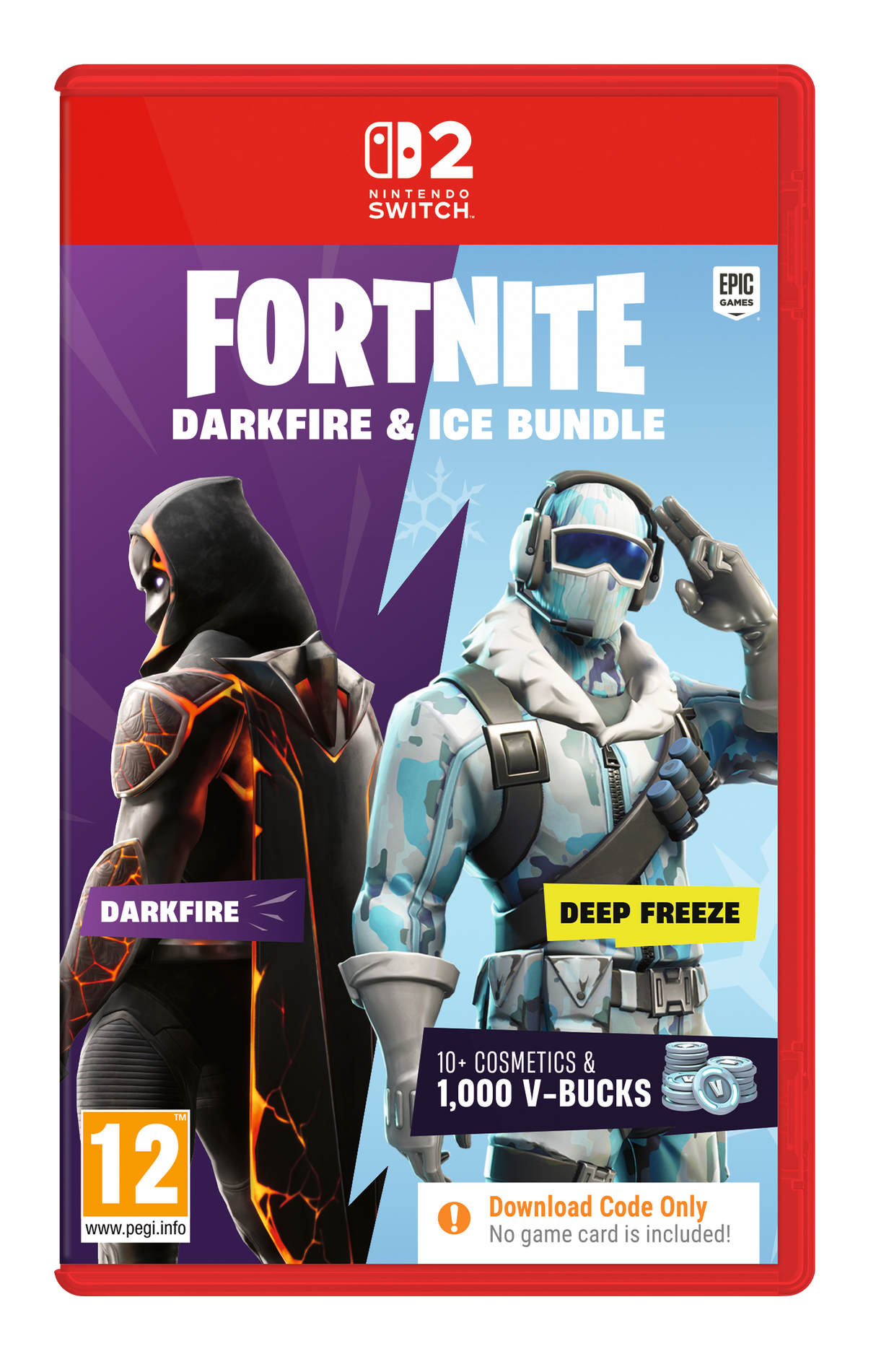 Fortnite – Darkfire & Ice Bundle [Code in a box] (Switch 2)