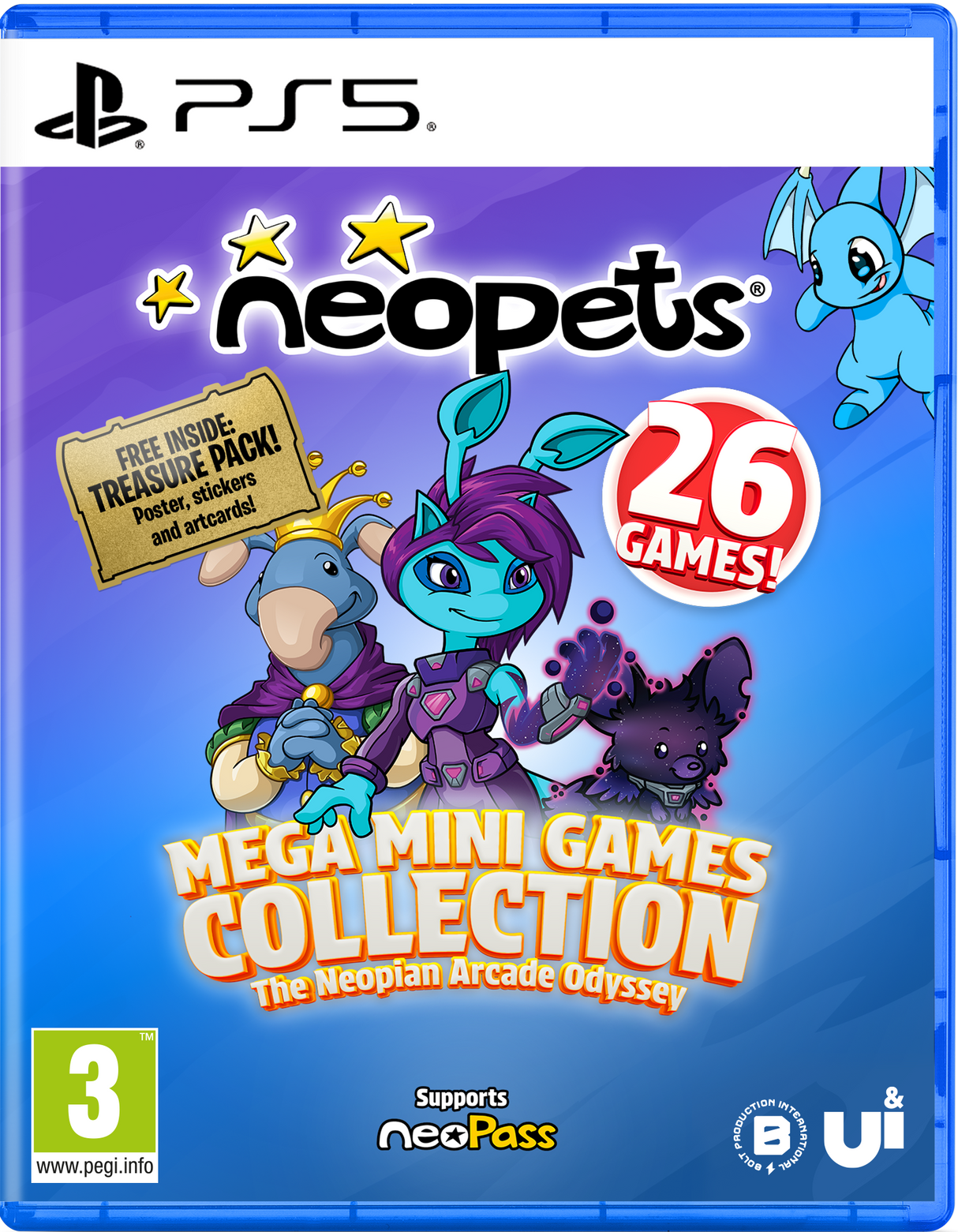 Neopets - Mega Mini Games Collection - The Neopian Arcade Odyssey - Day 1 Edition (PS5)