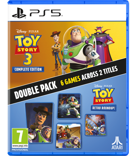 Toy Story: Retro Roundup! + Toy Story 3 Complete Edition Double Pack (PS5)