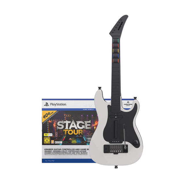 Stage Tour Game and Kramer® Wireless Guitar Controller Bundle (PS5)