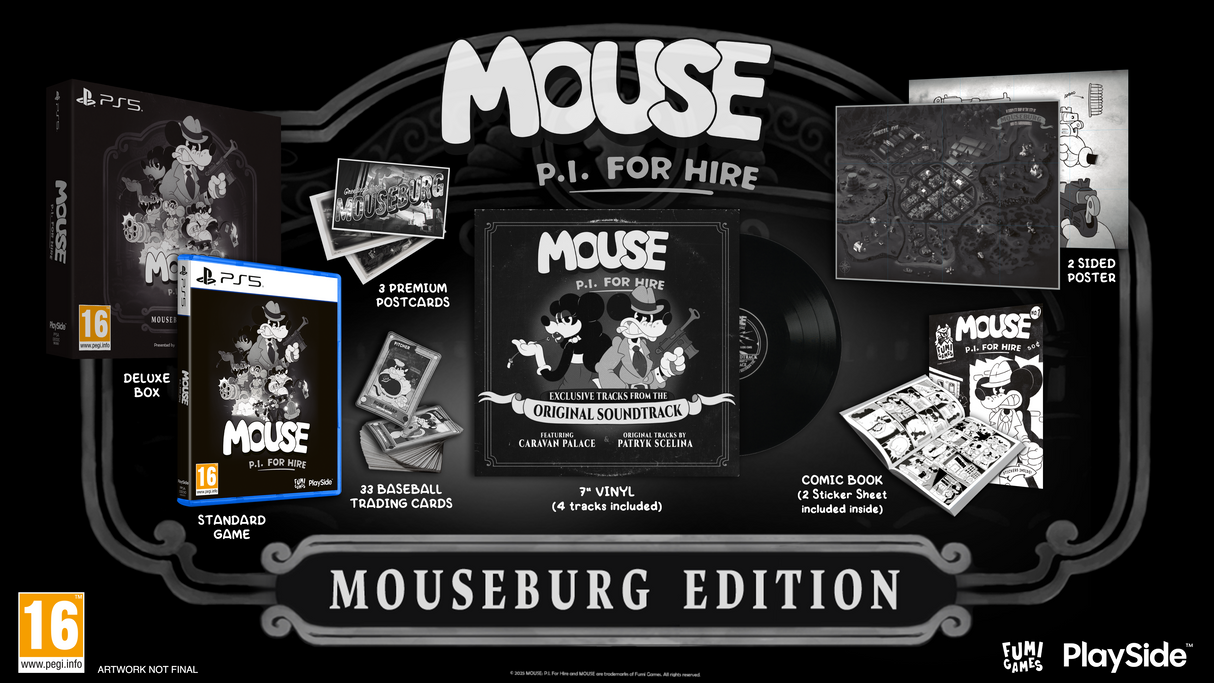 MOUSE: P.I. For Hire – Mouseburg Edition (PS5)
