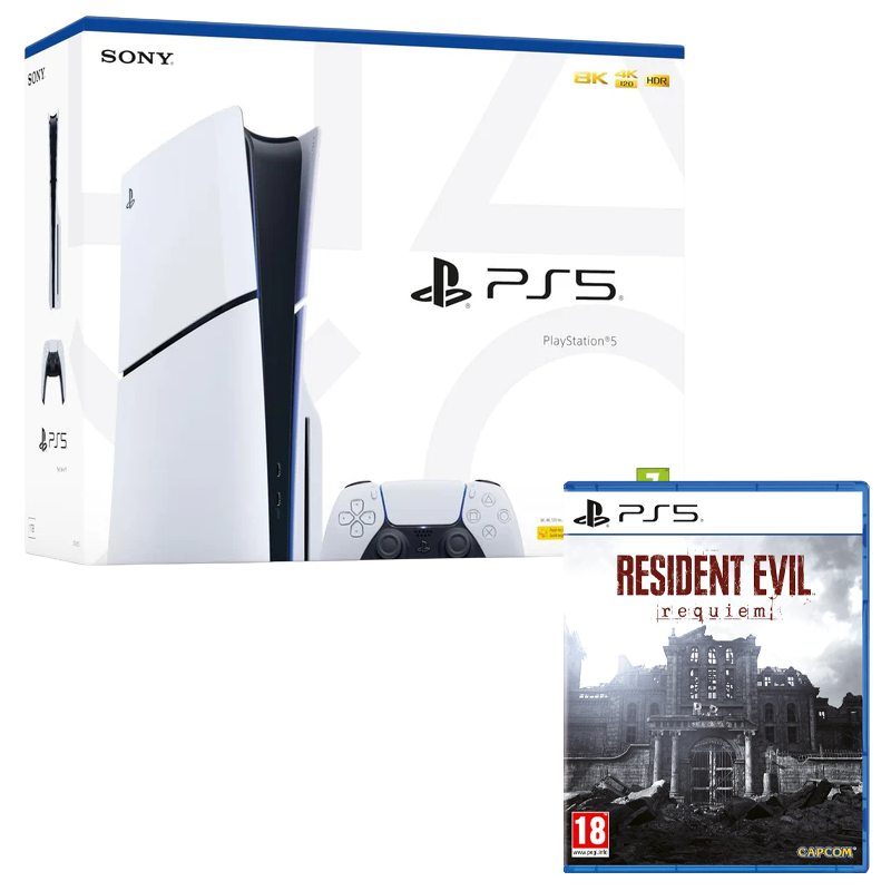 PlayStation 5 Console 1TB with Resident Evil Requiem (PS5)