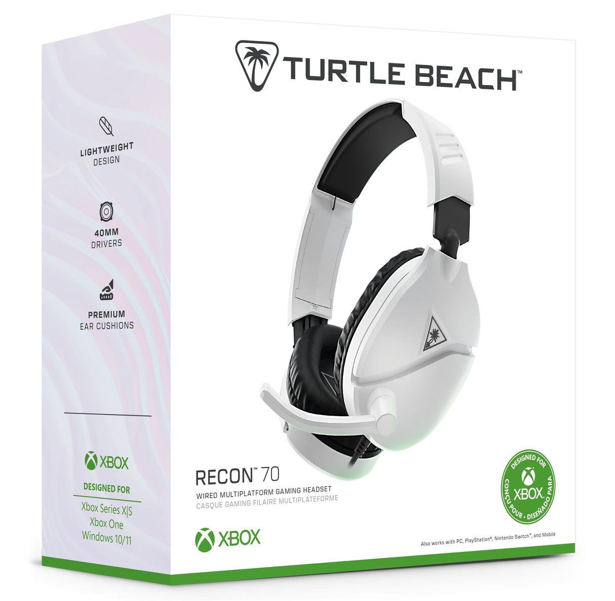 Turtle Beach Recon 70 XB White Gaming Headset