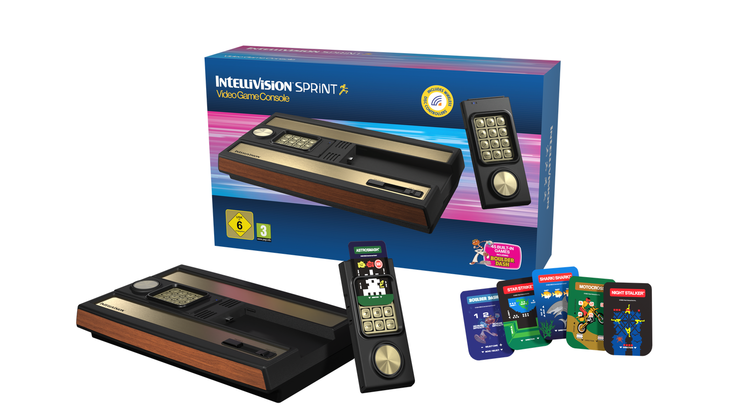 Atari Intellivision Sprint Console
