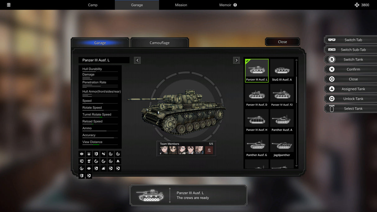 Panzer Knights : Commander’s Edition (PS5)