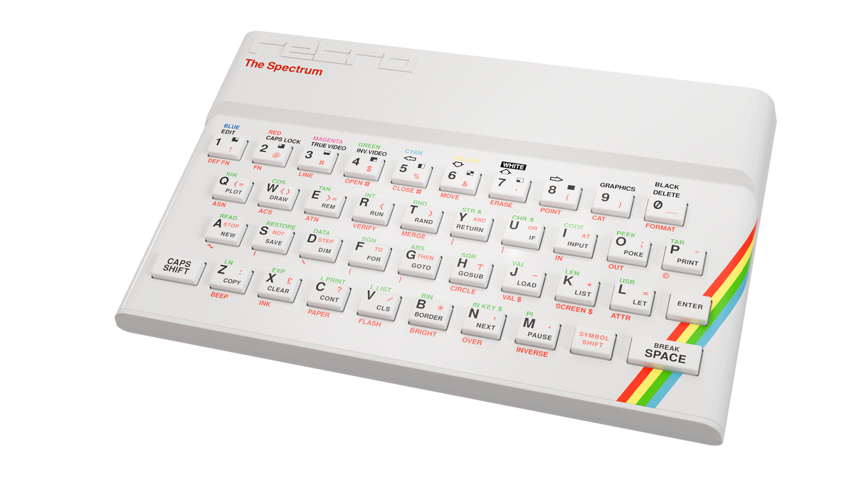 The Spectrum White Edition – The Game Collection